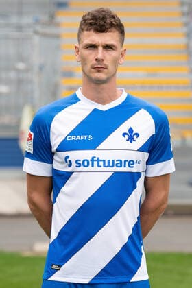 27.08.2020, xfux, Fussball 2.Bundesliga, SV Darmstadt 98, 2.BL, Porträttermin 2020 2021, Fototermin, emonline, emspor, deloka, v.l. Mathias Wittek; SV Darmstadt 98; 2.BL; Porträttermin 2020 2021 Darmstadt