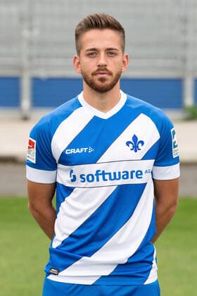 27.08.2020, xfux, Fussball 2.Bundesliga, SV Darmstadt 98, 2.BL, Porträttermin 2020 2021, Fototermin, emonline, emspor, deloka, v.l. Silas Zehnder; SV Darmstadt 98; 2.BL; Porträttermin 2020 2021 Darmstadt