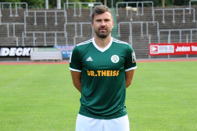 im Christian Telch,FC Homburg- 5, Mannschaftspraesentation beim FC 08 Homburg, Fussball,Regionalliga Suedwest, 29.08.20, im Waldstadion Homburg, GER, Fussball, Regionalliga Suedwest, Mannschaftspraesentation und Kader Portraets der Mannschaft des FC 08 Homburg, 29.08.20, Homburg Saar Copyright: xPeterxFranzx Eibner-Pressefotox EP_pfz