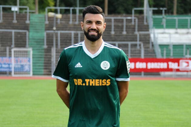 im Daniel Di Gregorio, FC Homburg- 8, Mannschaftspraesentation beim FC 08 Homburg, Fussball,Regionalliga Suedwest, 29.08.20, im Waldstadion Homburg, GER, Fussball, Regionalliga Suedwest, Mannschaftspraesentation und Kader Portraets der Mannschaft des FC 08 Homburg, 29.08.20, Homburg Saar Copyright: xPeterxFranzx Eibner-Pressefotox EP_pfz