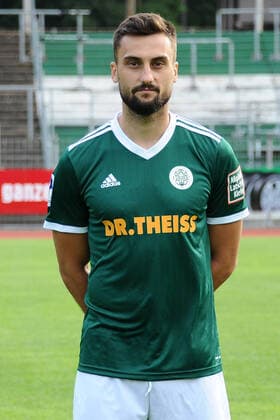 im Damjan Marceta, FC Homburg- 14, Mannschaftspraesentation beim FC 08 Homburg, Fussball,Regionalliga Suedwest, 29.08.20, im Waldstadion Homburg, GER, Fussball, Regionalliga Suedwest, Mannschaftspraesentation und Kader Portraets der Mannschaft des FC 08 Homburg, 29.08.20, Homburg Saar Copyright: xPeterxFranzx Eibner-Pressefotox EP_pfz