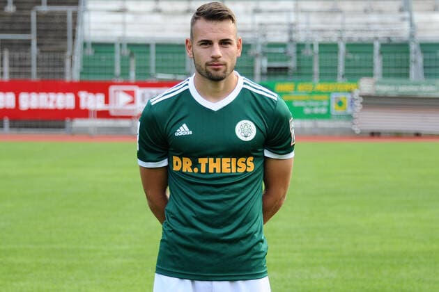 im Loris Weiss, FC Homburg- 19, Mannschaftspraesentation beim FC 08 Homburg, Fussball,Regionalliga Suedwest, 29.08.20, im Waldstadion Homburg, GER, Fussball, Regionalliga Suedwest, Mannschaftspraesentation und Kader Portraets der Mannschaft des FC 08 Homburg, 29.08.20, Homburg Saar Copyright: xPeterxFranzx Eibner-Pressefotox EP_pfz