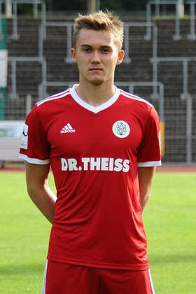 im Niklas Knichel,FC Homburg- 28, Mannschaftspraesentation beim FC 08 Homburg, Fussball,Regionalliga Suedwest, 29.08.20, im Waldstadion Homburg, GER, Fussball, Regionalliga Suedwest, Mannschaftspraesentation und Kader Portraets der Mannschaft des FC 08 Homburg, 29.08.20, Homburg Saar Copyright: xPeterxFranzx Eibner-Pressefotox EP_pfz