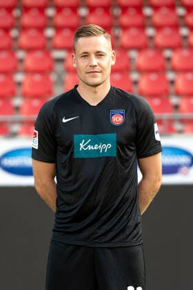 Vitus Eicher (FC Heidenheim, 22), 1. FC Heidenheim 1846, 2. Bundesliga, Portraettermin, Saison 2020 2021, 17.09.2020, DFB DFL regulations prohibit any use of photographs as image sequences and or quasi-video., 1. FC Heidenheim 1846, 2. Bundesliga, Portraettermin, Freisteller, Shooting, Saison 2020 2021, 17.09.2020 Heidenheim Copyright: xEibner-Pressefoto SaschaxWaltherx EP_swa