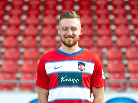 Tobias Mohr (FC Heidenheim, 29), 1. FC Heidenheim 1846, 2. Bundesliga, Portraettermin, Saison 2020 2021, 17.09.2020, DFB DFL regulations prohibit any use of photographs as image sequences and or quasi-video., 1. FC Heidenheim 1846, 2. Bundesliga, Portraettermin, Freisteller, Shooting, Saison 2020 2021, 17.09.2020 Heidenheim Copyright: xEibner-Pressefoto SaschaxWaltherx EP_swa