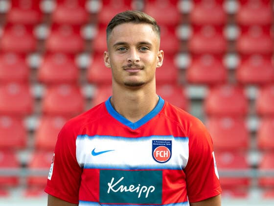 Lee Mariv Rittmueller (FC Heidenheim, 18), 1. FC Heidenheim 1846, 2. Bundesliga, Portraettermin, Saison 2020 2021, 17.09.2020, DFB DFL regulations prohibit any use of photographs as image sequences and or quasi-video., 1. FC Heidenheim 1846, 2. Bundesliga, Portraettermin, Freisteller, Shooting, Saison 2020 2021, 17.09.2020 Heidenheim Copyright: xEibner-Pressefoto SaschaxWaltherx EP_swa