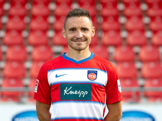 Andreas Geipl (FC Heidenheim, 08), 1. FC Heidenheim 1846, 2. Bundesliga, Portraettermin, Saison 2020 2021, 17.09.2020, DFB DFL regulations prohibit any use of photographs as image sequences and or quasi-video., 1. FC Heidenheim 1846, 2. Bundesliga, Portraettermin, Freisteller, Shooting, Saison 2020 2021, 17.09.2020 Heidenheim Copyright: xEibner-Pressefoto SaschaxWaltherx EP_swa
