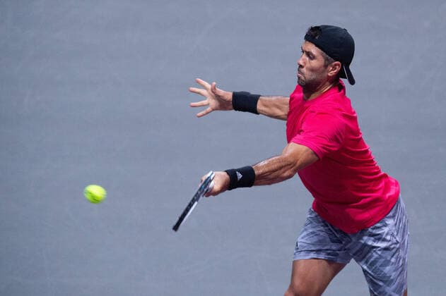 Im Fernando VERDASCO (ESP), Alexander ZVEREV (GER) vs. Fernando VERDASCO (ESP), TENNIS, bett1hulks Indoor, 15.10.2020, GER, TENNIS, ATP, Tennis Herren TOUR, bett1hulks Indoor, Alexander ZVEREV (GER) vs. Fernando VERDASCO (ESP), 15.10.2020 KOELN Copyright: xEibnerxPressefotox xBenjaminxSOELZERx EP_BSO