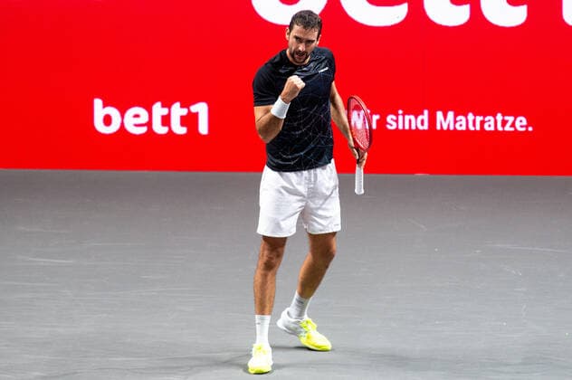 Im Marin CILIC (CRO), Alejandro DAVIDOVICH FOKINA (ESP) vs. Marin CILIC (CRO), TENNIS, bett1hulks Indoor, 15.10.2020, GER, TENNIS, ATP, Tennis Herren TOUR, bett1hulks Indoor, Alejandro DAVIDOVICH FOKINA (ESP) vs. Marin CILIC (CRO), 15.10.2020 KOELN Copyright: xEibnerxPressefotox xBenjaminxSOELZERx EP_BSO