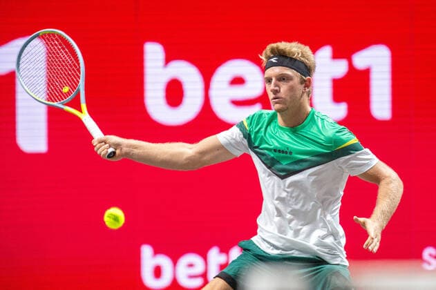 Im Alejandro DAVIDOVICH FOKINA (ESP), Dennis NOVAK (AUT) vs. Alejandro DAVIDOVICH FOKINA (ESP), TENNIS, bett1hulks Indoor, 16.10.2020, GER, TENNIS, ATP, Tennis Herren TOUR, bett1hulks Indoor, Dennis NOVAK (AUT) vs. Alejandro DAVIDOVICH FOKINA (ESP), 16.10.2020 KOELN Copyright: xEibnerxPressefotox xBenjaminxSOELZERx EP_BSO