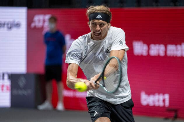 Im Alexander ZVEREV (GER), Alexander ZVEREV (GER) vs. Alejandro DAVIDOVICH FOKINA (ESP), TENNIS, bett1hulks Indoor, 1. Halbfinale, 17.10.2020, GER, TENNIS, ATP, Tennis Herren TOUR, bett1hulks Indoor, 1. Halbfinale, Alexander ZVEREV (GER) vs. Alejandro DAVIDOVICH FOKINA (ESP), 17.10.2020 KOELN Copyright: xEibnerxPressefotox xBenjaminxSOELZERx EP_BSO