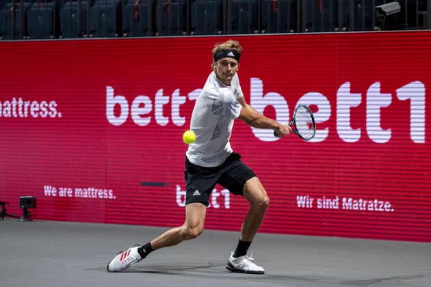 Im Alexander ZVEREV (GER), Alexander ZVEREV (GER) vs. Alejandro DAVIDOVICH FOKINA (ESP), TENNIS, bett1hulks Indoor, 1. Halbfinale, 17.10.2020, GER, TENNIS, ATP, Tennis Herren TOUR, bett1hulks Indoor, 1. Halbfinale, Alexander ZVEREV (GER) vs. Alejandro DAVIDOVICH FOKINA (ESP), 17.10.2020 KOELN Copyright: xEibnerxPressefotox xBenjaminxSOELZERx EP_BSO