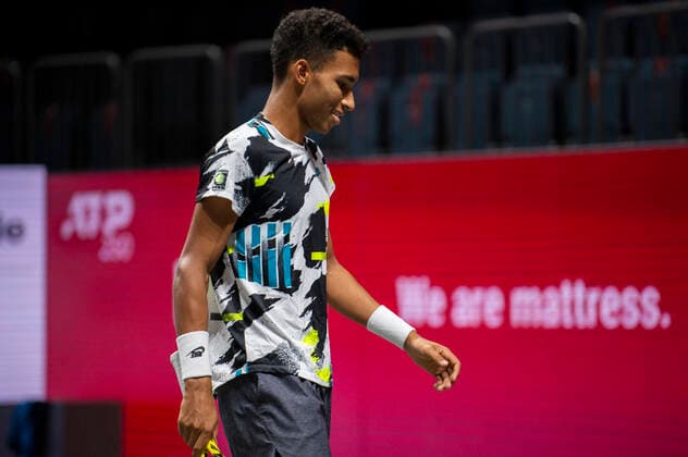 Im Felix AUGER-ALIASSIME (CAN), Alexander ZVEREV (GER) vs. Felix AUGER-ALIASSIME (CAN), TENNIS, bett1hulks Indoor, FINALE, 18.10.2020, GER, TENNIS, ATP, Tennis Herren TOUR, bett1hulks Indoor, FINALE, Alexander ZVEREV (GER) vs. Felix AUGER-ALIASSIME (CAN), 18.10.2020 KOELN Copyright: xEibnerxPressefotox xBenjaminxSOELZERx EP_BSO