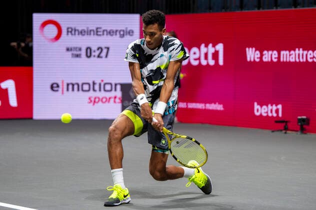 Im Felix AUGER-ALIASSIME (CAN), Alexander ZVEREV (GER) vs. Felix AUGER-ALIASSIME (CAN), TENNIS, bett1hulks Indoor, FINALE, 18.10.2020, GER, TENNIS, ATP, Tennis Herren TOUR, bett1hulks Indoor, FINALE, Alexander ZVEREV (GER) vs. Felix AUGER-ALIASSIME (CAN), 18.10.2020 KOELN Copyright: xEibnerxPressefotox xBenjaminxSOELZERx EP_BSO