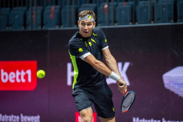 Im Egor GERASIMOV (BLR), Egor GERASIMOV (BLR) vs. Daniel ALTMEIER (GER), TENNIS, bett1HULKS Championship, 19.10.2020, GER, TENNIS, ATP, Tennis Herren TOUR, bett1HULKS Championship, Egor GERASIMOV (BLR) vs. Daniel ALTMEIER (GER), 19.10.2020 KOELN Copyright: xEibnerxPressefotox xBenjaminxSOELZERx EP_BSO