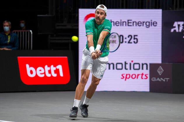 Im Steve JOHNSON (USA), Steve JOHNSON (USA) vs. Marin CILIC (CRO), TENNIS, bett1HULKS Championship, 19.10.2020, GER, TENNIS, ATP, Tennis Herren TOUR, bett1HULKS Championship, Steve JOHNSON (USA) vs. Marin CILIC (CRO), 19.10.2020 KOELN Copyright: xEibnerxPressefotox xBenjaminxSOELZERx EP_BSO