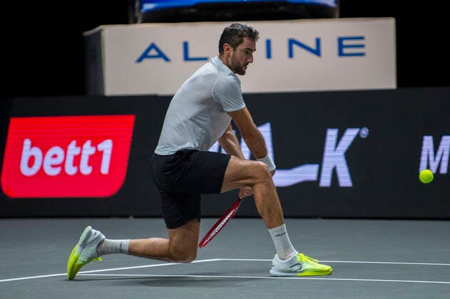 Im Marin CILIC (CRO), Steve JOHNSON (USA) vs. Marin CILIC (CRO), TENNIS, bett1HULKS Championship, 19.10.2020, GER, TENNIS, ATP, Tennis Herren TOUR, bett1HULKS Championship, Steve JOHNSON (USA) vs. Marin CILIC (CRO), 19.10.2020 KOELN Copyright: xEibnerxPressefotox xBenjaminxSOELZERx EP_BSO