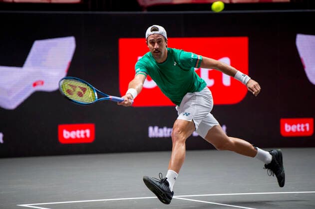 Im Steve JOHNSON (USA), Steve JOHNSON (USA) vs. Marin CILIC (CRO), TENNIS, bett1HULKS Championship, 19.10.2020, GER, TENNIS, ATP, Tennis Herren TOUR, bett1HULKS Championship, Steve JOHNSON (USA) vs. Marin CILIC (CRO), 19.10.2020 KOELN Copyright: xEibnerxPressefotox xBenjaminxSOELZERx EP_BSO