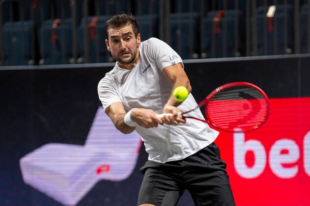 Im Marin CILIC (CRO), Steve JOHNSON (USA) vs. Marin CILIC (CRO), TENNIS, bett1HULKS Championship, 19.10.2020, GER, TENNIS, ATP, Tennis Herren TOUR, bett1HULKS Championship, Steve JOHNSON (USA) vs. Marin CILIC (CRO), 19.10.2020 KOELN Copyright: xEibnerxPressefotox xBenjaminxSOELZERx EP_BSO