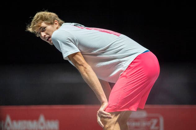Im Alexander ZVEREV (GER), Alexander ZVEREV (GER) exklusiv vor dem Doppel-Match, TENNIS, bett1HULKS Championship, 20.10.2020, GER, TENNIS, ATP, Tennis Herren TOUR, bett1HULKS Championship, Alexander ZVEREV (GER) exklusiv vor dem Doppel-Match, 20.10.2020 KOELN Copyright: xEibnerxPressefotox xBenjaminxSOELZERx EP_BSO