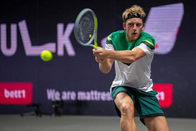 Im Alejandro DAVIDOVICH FOKINA (ESP), Damir DZUMHUR (BIH) vs. Alejandro DAVIDOVICH FOKINA (ESP), TENNIS, bett1HULKS Championship, 20.10.2020, GER, TENNIS, ATP, Tennis Herren TOUR, bett1HULKS Championship, Damir DZUMHUR (BIH) vs. Alejandro DAVIDOVICH FOKINA (ESP), 20.10.2020 KOELN Copyright: xEibnerxPressefotox xBenjaminxSOELZERx EP_BSO