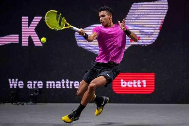 Im Felix AUGER-ALIASSIME (CAN), Egor GERASIMOV (BLR) vs. Felix AUGER-ALIASSIME (CAN), TENNIS, bett1HULKS Championship, 21.10.2020, GER, TENNIS, ATP, Tennis Herren TOUR, bett1HULKS Championship, Egor GERASIMOV (BLR) vs. Felix AUGER-ALIASSIME (CAN), 21.10.2020 KOELN Copyright: xEibnerxPressefotox xBenjaminxSOELZERx EP_BSO