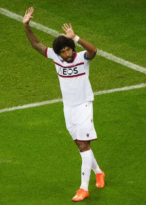 Fussball , Europa League, Saison 2020 2021, Corona Zeit, Covid-19, Bayer 04 Leverkusen vs OGC Nizza , Gruppenphase, Gruppe C, 22.10.2020, Bayarena Leverkusen , Dante, OGC Nizza ,