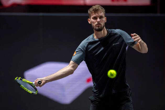 Im Oscar OTTE (GER) , Oscar OTTE (GER) vs. Diego SCHWARTZMAN (ARG), TENNIS, bett1HULKS Championship, 22.10.2020, GER, TENNIS, ATP, Tennis Herren TOUR, bett1HULKS Championship,Oscar OTTE (GER) vs. Diego SCHWARTZMAN (ARG), 22.10.2020 KOELN Copyright: xEibnerxPressefotox xBenjaminxSOELZERx EP_BSO