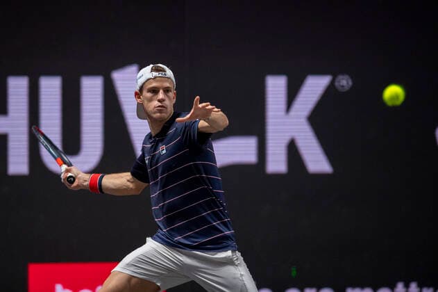 Im Diego SCHWARTZMAN (ARG) , Oscar OTTE (GER) vs. Diego SCHWARTZMAN (ARG), TENNIS, bett1HULKS Championship, 22.10.2020, GER, TENNIS, ATP, Tennis Herren TOUR, bett1HULKS Championship,Oscar OTTE (GER) vs. Diego SCHWARTZMAN (ARG), 22.10.2020 KOELN Copyright: xEibnerxPressefotox xBenjaminxSOELZERx EP_BSO