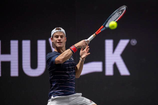 Im Diego SCHWARTZMAN (ARG) , Oscar OTTE (GER) vs. Diego SCHWARTZMAN (ARG), TENNIS, bett1HULKS Championship, 22.10.2020, GER, TENNIS, ATP, Tennis Herren TOUR, bett1HULKS Championship,Oscar OTTE (GER) vs. Diego SCHWARTZMAN (ARG), 22.10.2020 KOELN Copyright: xEibnerxPressefotox xBenjaminxSOELZERx EP_BSO