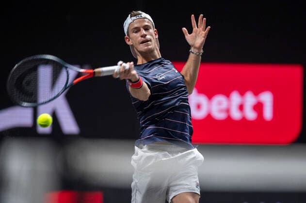 Im Diego SCHWARTZMAN (ARG) , Oscar OTTE (GER) vs. Diego SCHWARTZMAN (ARG), TENNIS, bett1HULKS Championship, 22.10.2020, GER, TENNIS, ATP, Tennis Herren TOUR, bett1HULKS Championship,Oscar OTTE (GER) vs. Diego SCHWARTZMAN (ARG), 22.10.2020 KOELN Copyright: xEibnerxPressefotox xBenjaminxSOELZERx EP_BSO