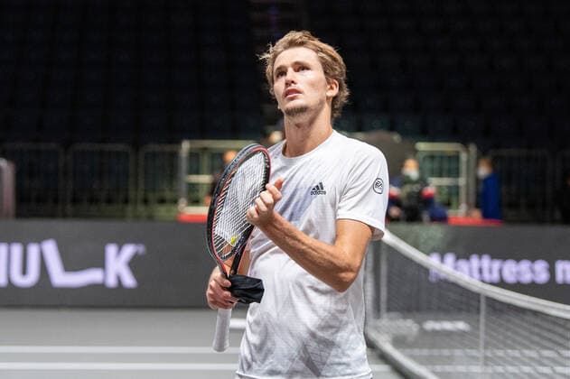 Im Alexander ZVEREV (GER), Alexander ZVEREV (GER) vs. Jannik SINNER (ITA), TENNIS, bett1hulks Indoor, 24.10.2020, GER, TENNIS, ATP, Tennis Herren TOUR, bett1hulks Championship, Alexander ZVEREV (GER) vs. Jannik SINNER (ITA), 24.10.2020 KOELN Copyright: xEibnerxPressefotox xBenjaminxSOELZERx EP_BSO