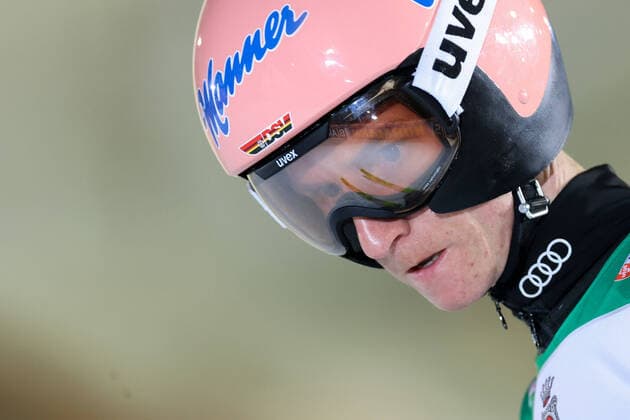 NORDIC SKIING - FIS WC Ruka, Nordic Opening KUUSAMO,FINLAND,29.NOV.20 - NORDIC SKIING, Ski jumping, Skispringen, Ski, nordisch - FIS World Cup, Nordic Opening, large hill, men. Image shows Karl Geiger (GER). GEPAxpictures xChristianxWalgram