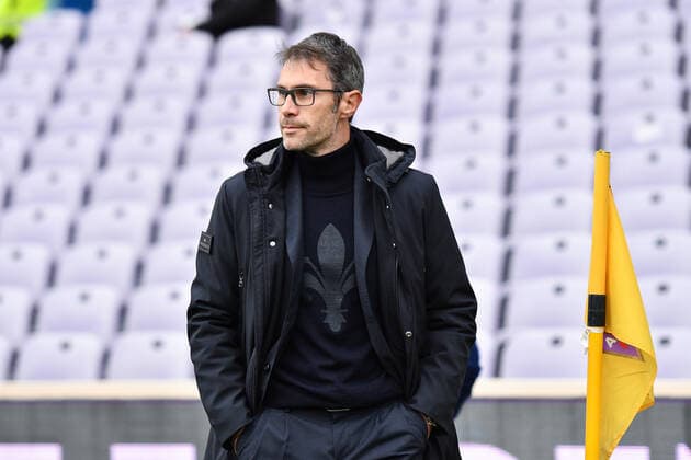 December 10, 2020, Florence, Italy: Florence, Italy, Artemio Franchi stadium, December 10, 2020, Antonio Cincotta (Head Coach Fiorentina Femminile) during Fiorentina Femminile vs Slavia Praga - UEFA Champions League Women football match UEFA Champions League Women football match - Fiorentina Femminile vs Slavia Praga, florence, Italy - ZUMAl164 20201210_zsa_l164_002 Copyright: xLisaxGuglielmix