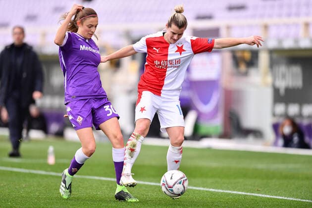 December 10, 2020, Florence, Italy: Florence, Italy, Artemio Franchi stadium, December 10, 2020, Martina Zanoli (Fiorentina Femminile) during Fiorentina Femminile vs Slavia Praga - UEFA Champions League Women football match UEFA Champions League Women football match - Fiorentina Femminile vs Slavia Praga, florence, Italy - ZUMAl164 20201210_zsa_l164_007 Copyright: xLisaxGuglielmix