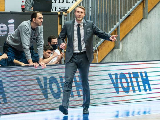 Tuomas Iisalo (HAKRO Merlins Crailsheim, Head Coach), HARKO Merlins Crailsheim vs. medi bayreuth, 1. Bundesliga, Basketball, Herren, 16.01.2021 HARKO Merlins Crailsheim vs. medi bayreuth, 1. Bundesliga, Basketball, Herren, 16.01.2021 Ilshofen Copyright: xEibner-Pressefotox EP_mst
