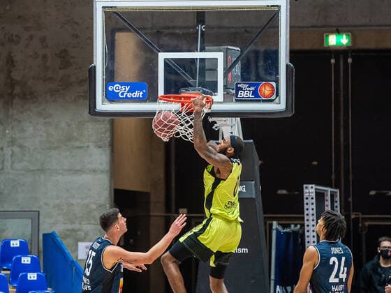 Derek Pardon (medi bayreuth, 00), HARKO Merlins Crailsheim vs. medi bayreuth, 1. Bundesliga, Basketball, Herren, 16.01.2021 HARKO Merlins Crailsheim vs. medi bayreuth, 1. Bundesliga, Basketball, Herren, 16.01.2021 Ilshofen Copyright: xEibner-Pressefotox EP_mst