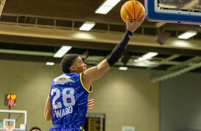 Basketball, 2. BL, Pro A, Tigers Tübingen - Phoenix Hagen Karrington Edward (Phoenix Hagen, 28)¨¨¨Kirchheim Knights vs. Tigers Tübingen, 2. Basketball, Bundesliga, Pro A, Barmer 2 Basketball, Spieltag 24, Spielzeit 2020 2021, 05.03.2021, ¨¨ Kirchheim Knights - Tigers Tübingen, Basketball, 2. Bundesliga, Barmer 2 Basketball, Spieltag 24, Spielzeit 2020 2021, 27.02.2021 Kirchheim Copyright: xDennisxDuddek xEibnerxPressefotox EP_DDU