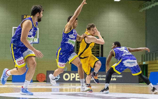 Gianni Otto (Tigers Tübingen, 10)¨¨Tigers Tübingen vs. Phoenix Hagen, 2. Basketball, Bundesliga, Pro A, Barmer 2 Basketball, Spieltag 25, Spielzeit 2020 2021, 07.03.2021, ¨¨ Tigers Tübingen - Phoenix Hagen, Basketball, 2. Bundesliga, Barmer 2 Basketball, Spieltag 25, Spielzeit 2020 2021, 07.03.2021 Rottenburg am Neckar Copyright: xDennisxDuddek xEibnerxPressefotox EP_DDU