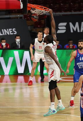Jalen Reynolds (Muenchen) GER, FC Bayern Basketball vs. Anadolu Efes Istanbul, Basketball, EuroLeague, 30. Spieltag, Saison 2020 2021, 19.03.2021, GER, FC Bayern Basketball vs. Anadolu Efes Istanbul, Basketball, EuroLeague, 30. Spieltag, Saison 2020 2021, 19.03.2021, Muenchen Copyright: xEIBNER MarcelxEngelbrechtx EP_EER