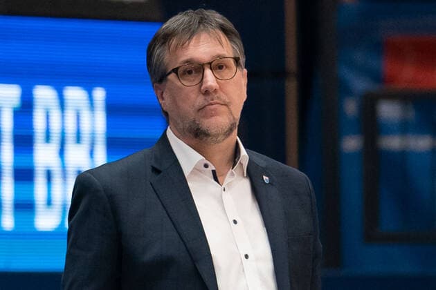 Syntainics MBC - Brose Bamberg, Basketball, Bundesliga, Maenner, 2020 2021, 24. Spieltag, 20.03.2021, Head Coach Silvano Poropat (MBC). Syntainics MBC - Brose Bamberg, Basketball, Bundesliga, Maenner, 24. Spieltag, 20.03.2021, Weissenfels