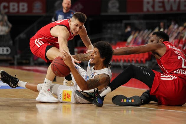 Sport Bilder des Tages Deron Washington (MBC) GER, FC Bayern Basketball vs. Mitteldeutscher BC, Basketball, BBL, Saison 2020 2021, 23.03.2021, GER, FC Bayern Basketball vs. Mitteldeutscher BC, Basketball, BBL, Saison 2020 2021, 23.03.2021, Muenchen Copyright: xMarcelxEngelbrechtx Eibner-Pressefotox EP_met