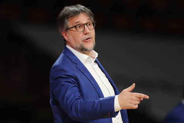 Cheftrainer Silvano Poropat (MBC) GER, FC Bayern Basketball vs. Mitteldeutscher BC, Basketball, BBL, Saison 2020 2021, 23.03.2021, GER, FC Bayern Basketball vs. Mitteldeutscher BC, Basketball, BBL, Saison 2020 2021, 23.03.2021, Muenchen Copyright: xMarcelxEngelbrechtx Eibner-Pressefotox EP_met