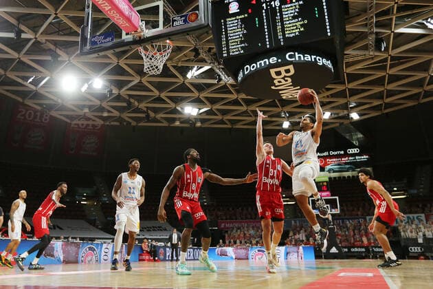 Quinton Hooker (MBC) GER, FC Bayern Basketball vs. Mitteldeutscher BC, Basketball, BBL, Saison 2020 2021, 23.03.2021, GER, FC Bayern Basketball vs. Mitteldeutscher BC, Basketball, BBL, Saison 2020 2021, 23.03.2021, Muenchen Copyright: xMarcelxEngelbrechtx Eibner-Pressefotox EP_met
