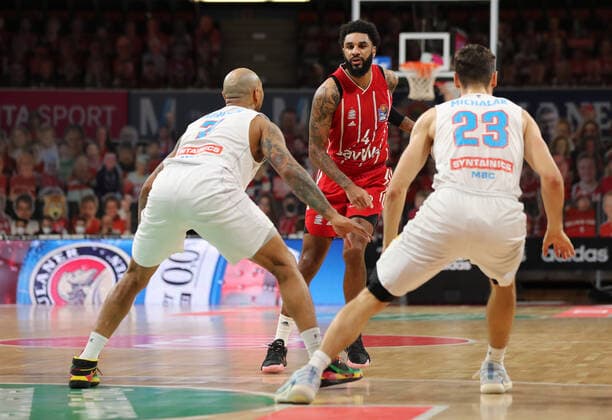 Dennis Seeley (Muenchen) GER, FC Bayern Basketball vs. Mitteldeutscher BC, Basketball, BBL, Saison 2020 2021, 23.03.2021, GER, FC Bayern Basketball vs. Mitteldeutscher BC, Basketball, BBL, Saison 2020 2021, 23.03.2021, Muenchen Copyright: xMarcelxEngelbrechtx Eibner-Pressefotox EP_met