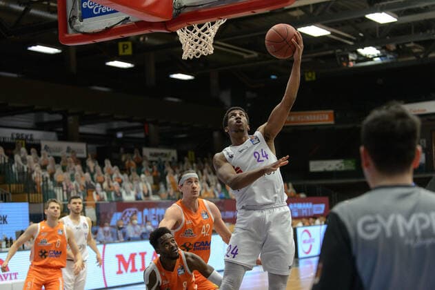 Aubrey DAWKINS (24 BG Goettingen) ; Rasta Vechta vs BG Göttingen, Basketball, easyCredit BBL Bundesliga, 27.03.2021, 25. Spieltag, Saison 2020 2021 ; Copyright: xErikxHillmer EIBNERx EP_ehr Rasta Vechta vs BG Göttingen, Basketball, easyCredit BBL Bundesliga, 27.03.2021, 25. Spieltag, Saison 2020 2021 Vechta Copyright: xErikxHillmer EIBNERx EP_ehr