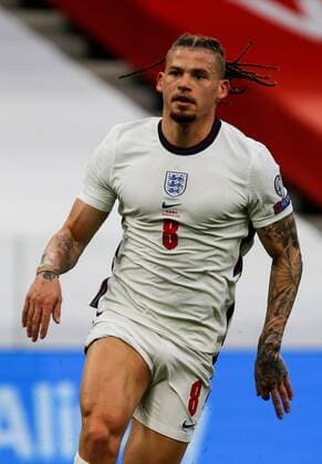 Mandatory Credit: Photo by Nikola Krstic BPI Shutterstock (11832717cd) Kalvin Phillips of England Albania v England, FIFA World Cup, WM, Weltmeisterschaft, Fussball Qualifying Group I, Football, Arena Kombetare, Tirana, Albania - 28 Mar 2021 Albania v England, FIFA World Cup Qualifying Group I, Football, Arena Kombetare, Tirana, Albania - 28 Mar 2021 Copyright: xNikolaxKrstic BPI Shutterstockx 11832717cd