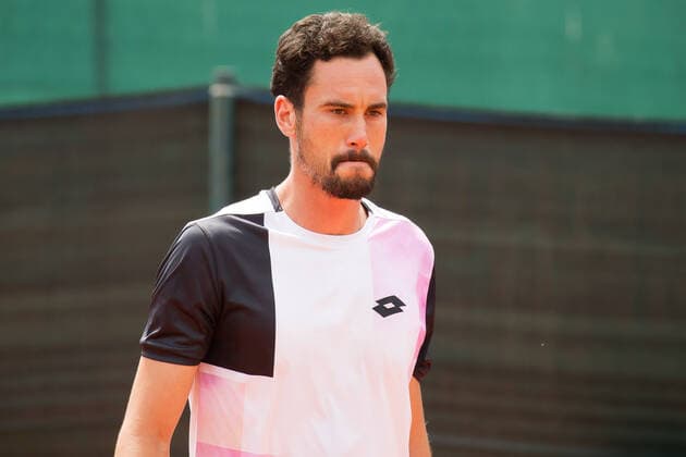 May 25, 2021, Parma, Italy: Parma, Italy, Tennis Club Parma, May 25, 2021, Gianluca MAGER of the Italy during ATP, Tennis Herren 250 Emilia-Romagna Open 2021 - Tennis Internationals Tennis Internationals - ATP 250 Emilia-Romagna Open 2021, parma, Italy - ZUMAl164 20210525_zsa_l164_026 Copyright: xValerioxOrigox