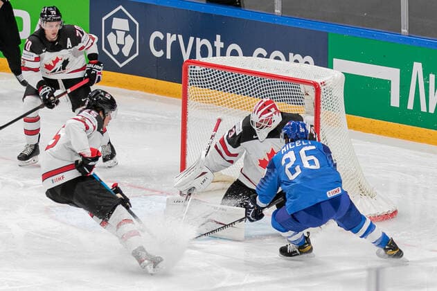 Sport Bilder des Tages May 30, 2021, Riga, Latvia: Riga, Latvia, Arena Riga, May 30, 2021, Miceli (Italy) during World Championship, WM, Weltmeisterschaft 2021 - Italy vs Canada - Ice hockey, Eishockey Ice Hockey - World Championship 2021 - Italy vs Canada, riga, Latvia - ZUMAl164 20210530_zsa_l164_055 Copyright: xAndreaxRex