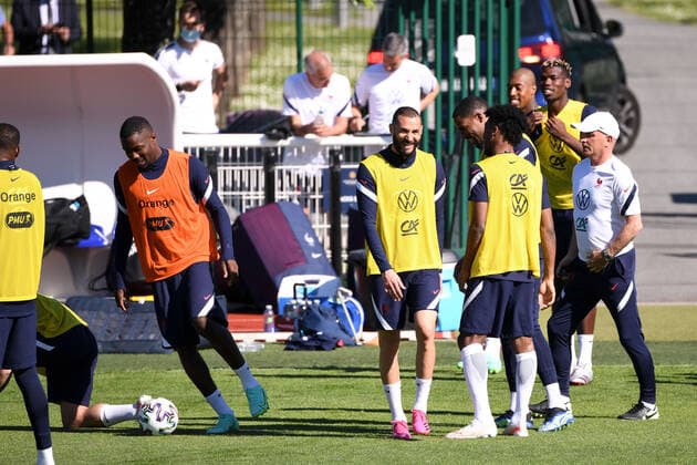 19 KARIM BENZEMA (FRA) FOOTBALL : Equipe de France - Entrainement - UEFA EURO, EM, Europameisterschaft,Fussball 2020 - 31 05 2021 AnthonyBIBARD FEP Panoramic